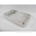 3/4 size DIN stainless steel perforated sterilization tray (PW213)